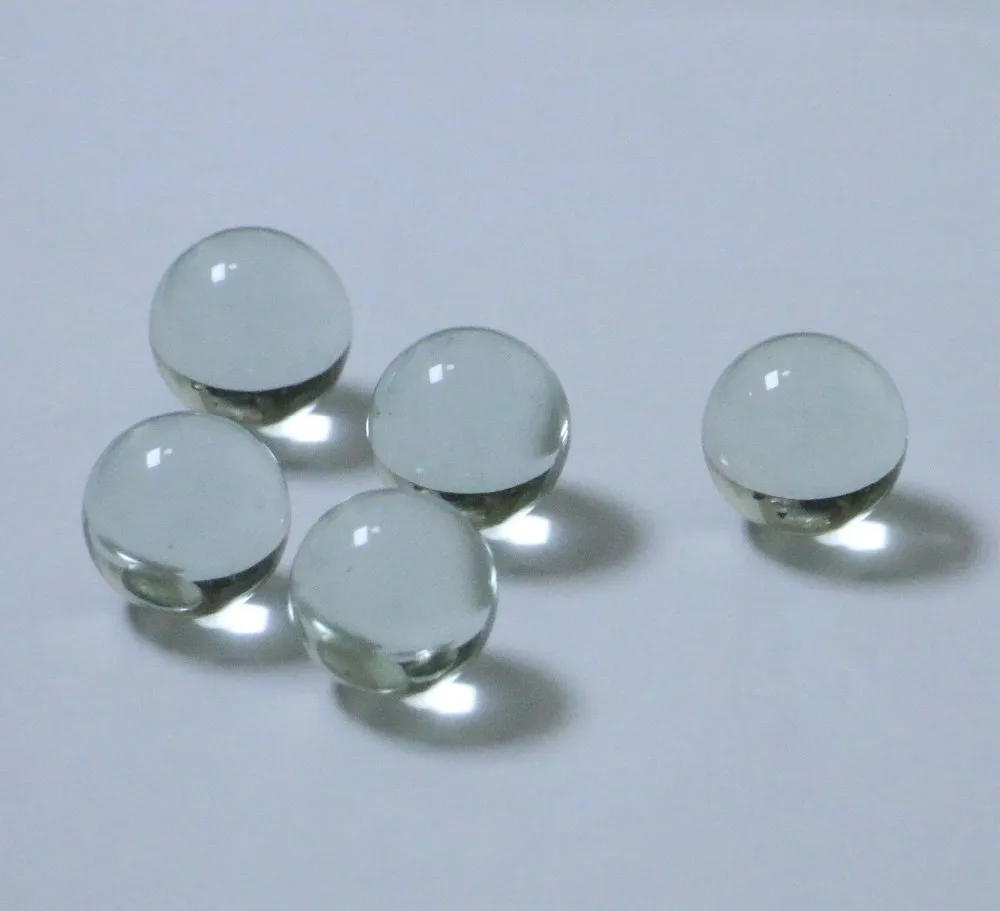 10mm high precision Colorful crystal glass ball sphere solid ball green