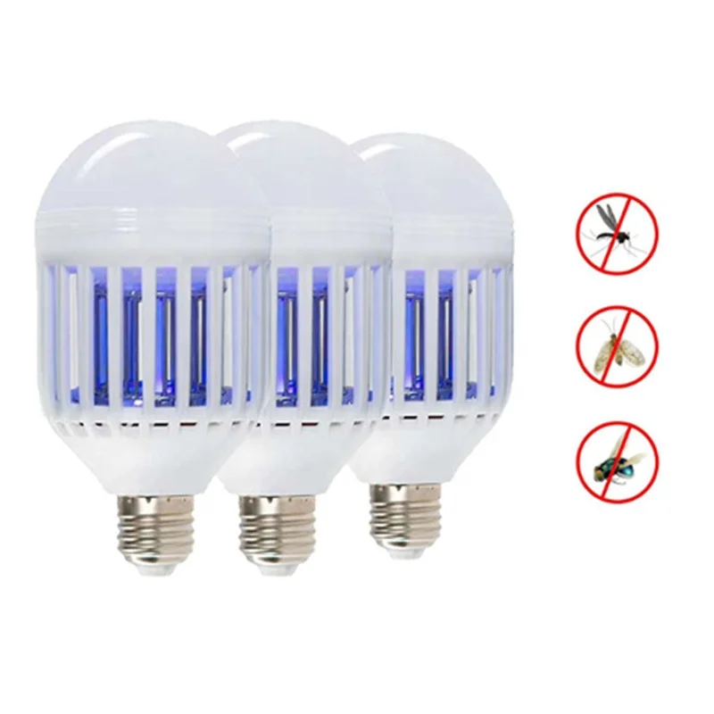 2019 E27 bug zapper electronic Insect killer bulb Mosquito killer bulb pest Killer Night Lamp