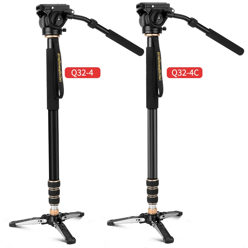 New Design Camera Video Monopod Kit with Vertical Control Tripod Support aluminum /carbon fiber  monopod  with handle head