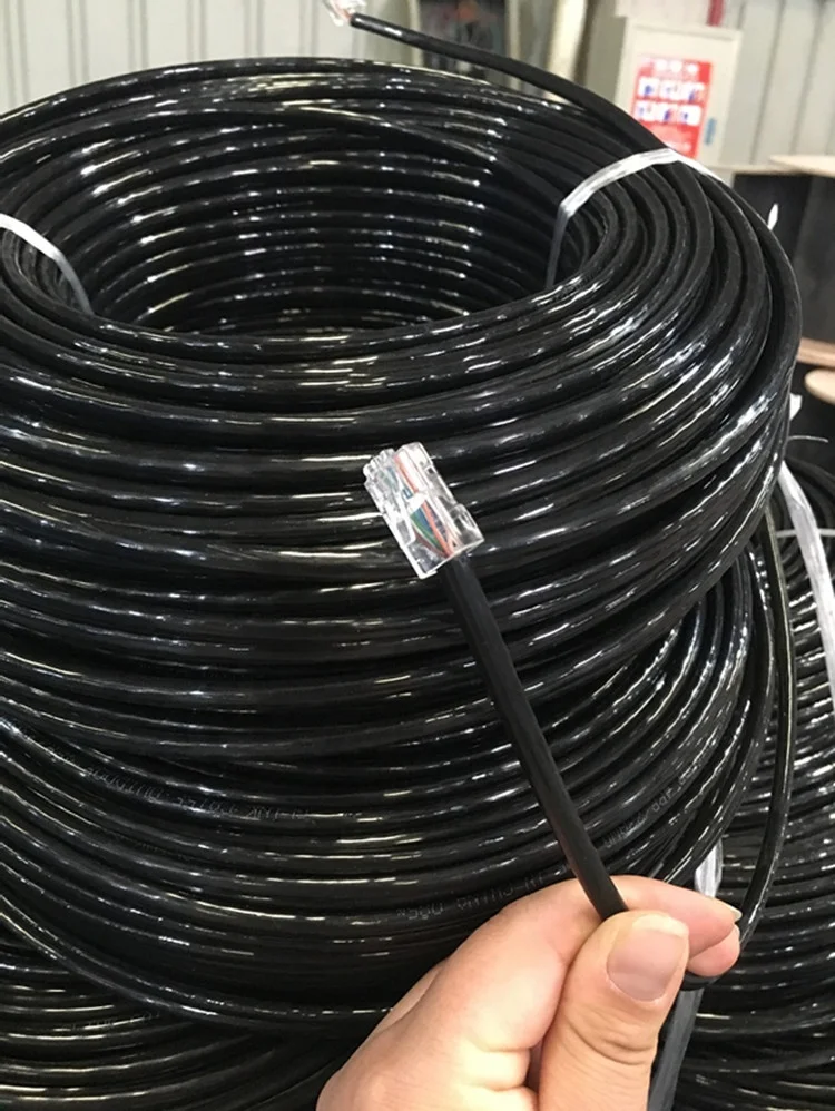 Водонепроницаемая наружная камера видеонаблюдения utp cat 6 для интернет-сети многоядерная cat6 хорошее качество быстрая доставка кабель с низкой потерей