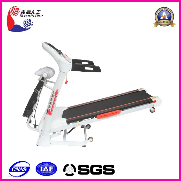 Leekon Foldable Treadmill Machine LCD Monitor 3.0HP DC Motorized Home Treadmill Control Board Fitness Running Machine