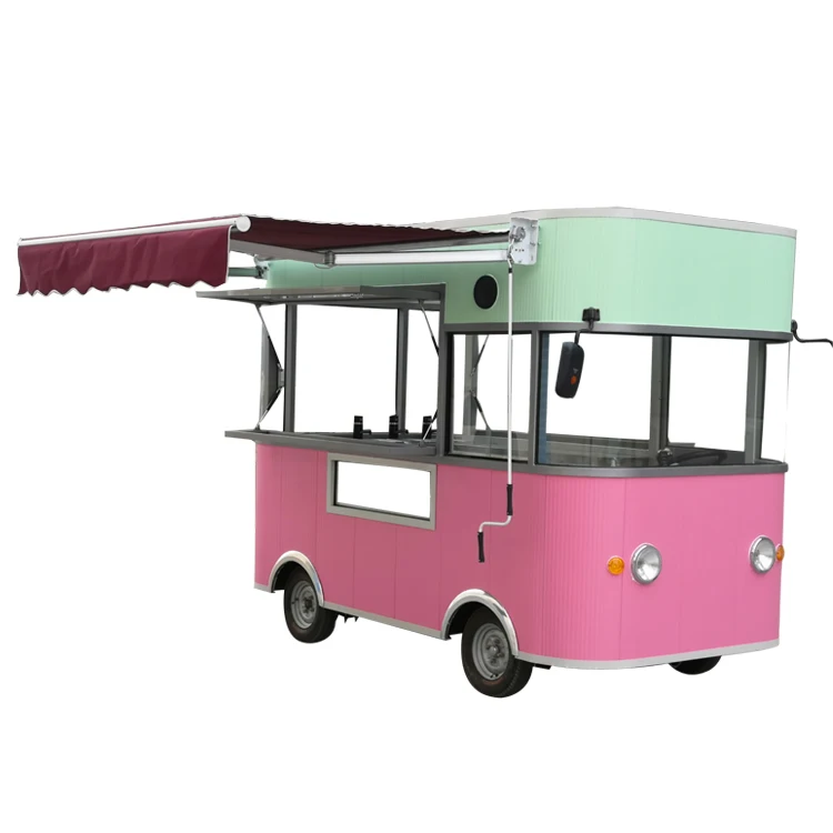 Vintage Retro Mobile Food Catering Truck Dimensions Mobile Smoothie Coffee Truck for Sale Usa