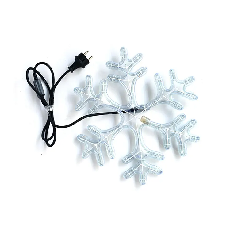 Xmas Tree Ornaments Lighting Decorative Outfit Christmas Lights Led Motif snow Light