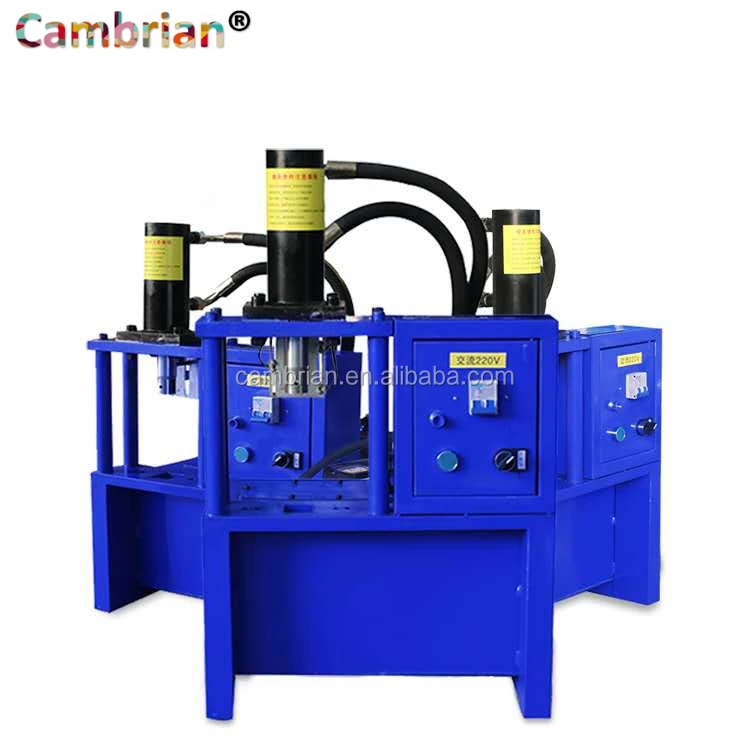 
Best quality steel tube round hole punching machine with lowest price 