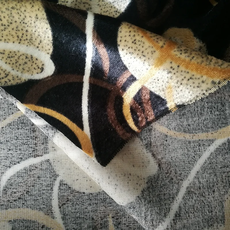 Factory price Cambodia style cheap 100 shiny polyester suede fabric