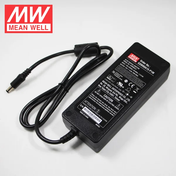 Mean GSM90A12-P1M 90W 12V 6.67A LED Power Adapter