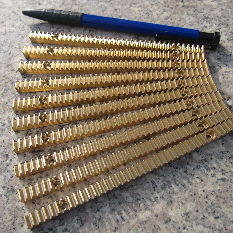 
High quality brass gear rack 
