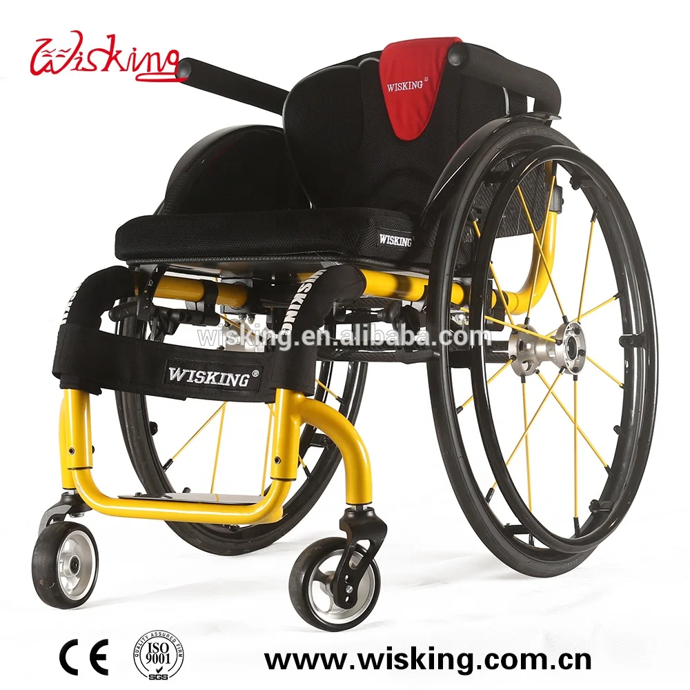 wisking 8800 magnesium alloy with carbon fibre active leisure sports wheelchair with CE ISO