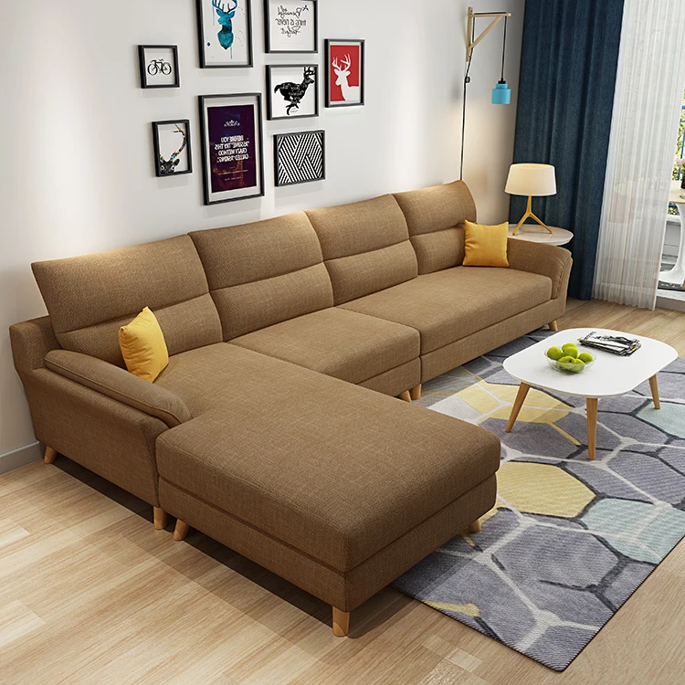 New Arrival Living Room Sofas Super Modern Style Living Room Furniture Top Quality L Shape Couch Living Room Furniture Sofas