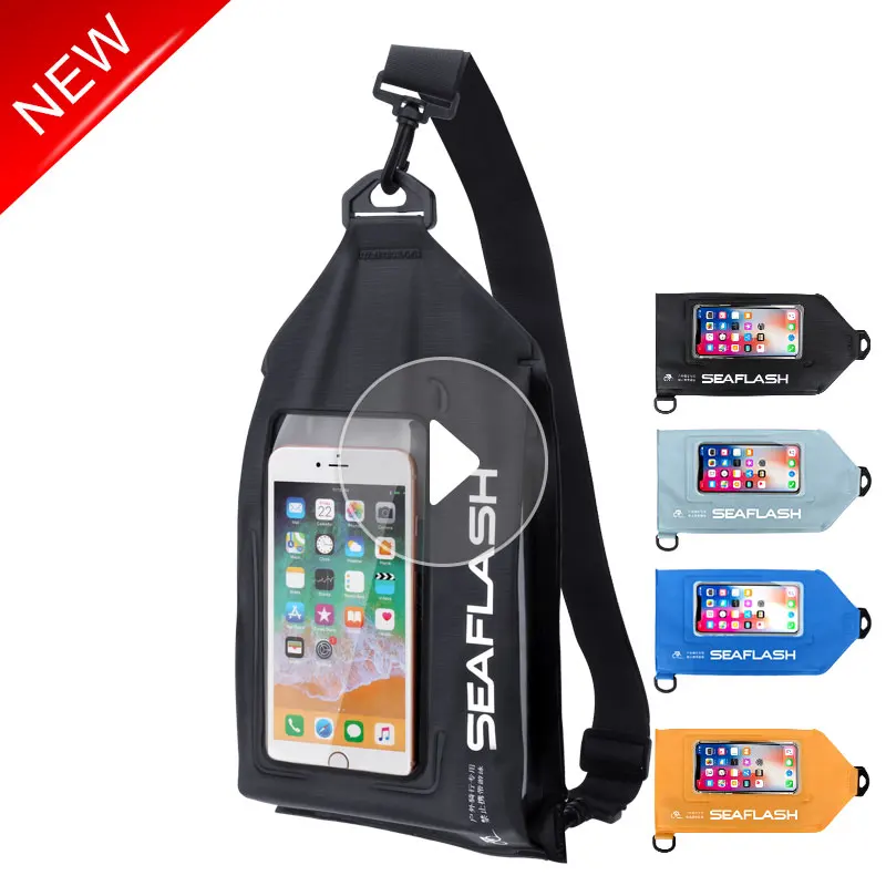 New Design Waterproof Sling Bag Crossbody Shoulder Pack Running Pack Travel  Waist Bag Money Belt