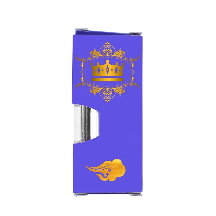 
Custom 1ml Vape Pen Cartridge Child Resistant Packaging Box vape Packaging 