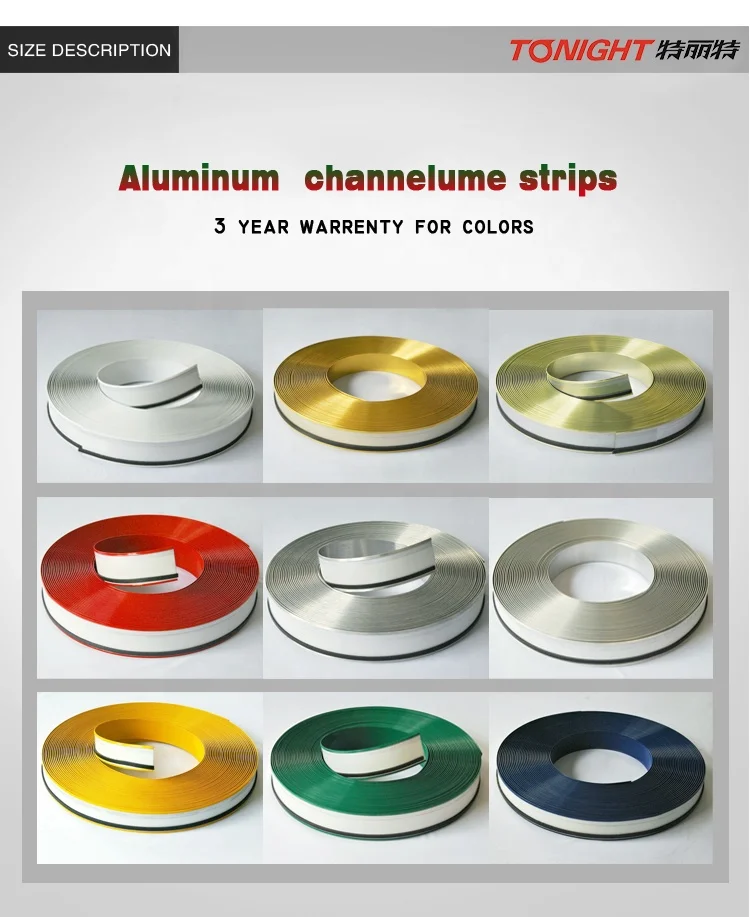 
High quality channelume color coated aluminum coils for channel letter 