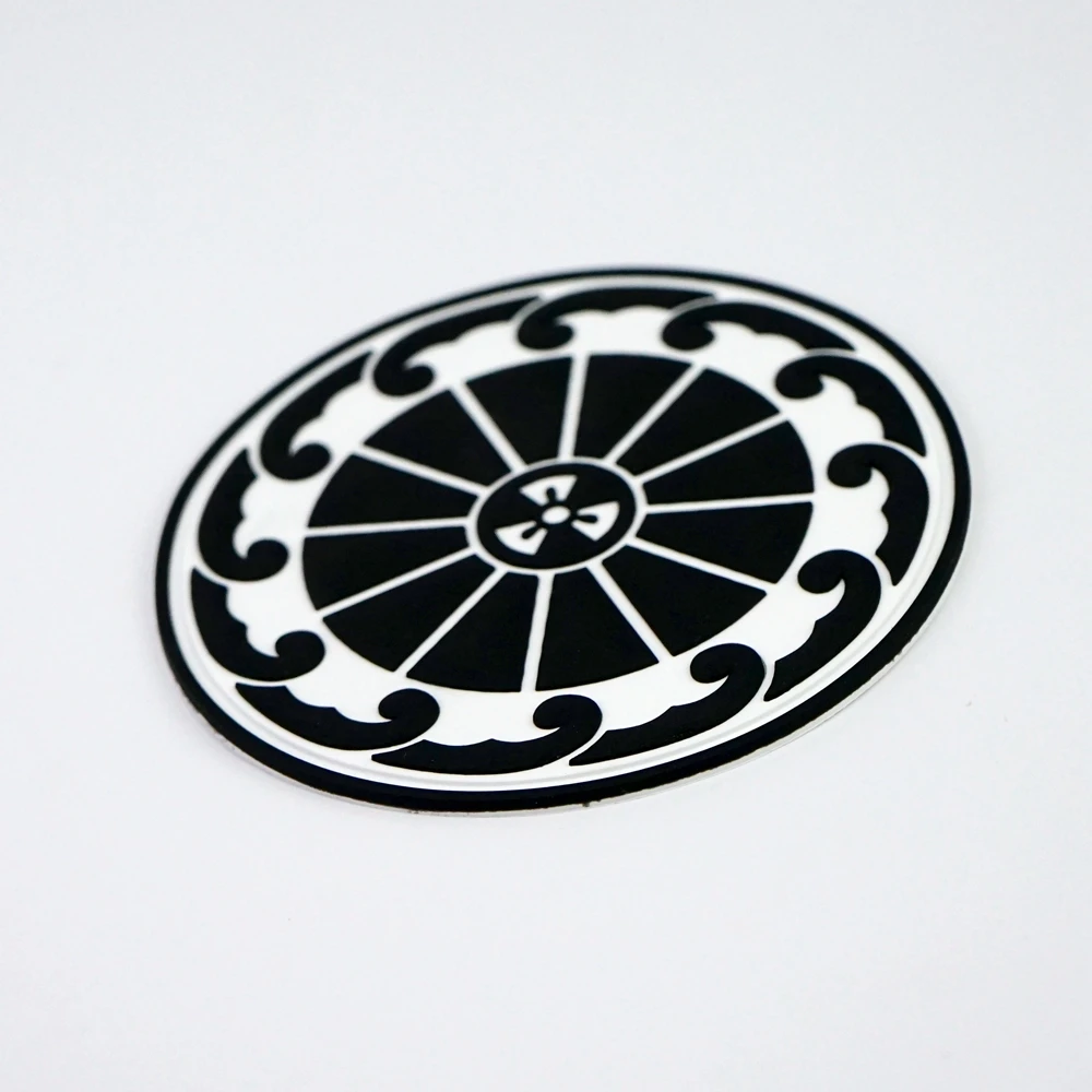 RISHUN Custom LOGO PVC Patch Rubber Patch