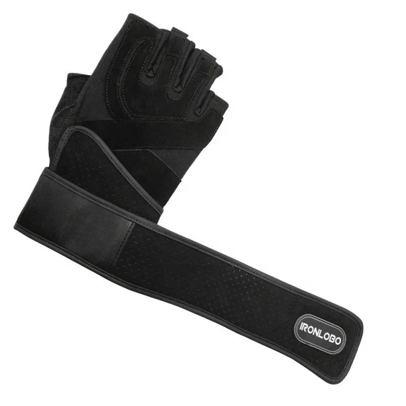 
Manufacturer Low MOQ Adjustable Fitness Weight Lifting Workout Gym Gloves 