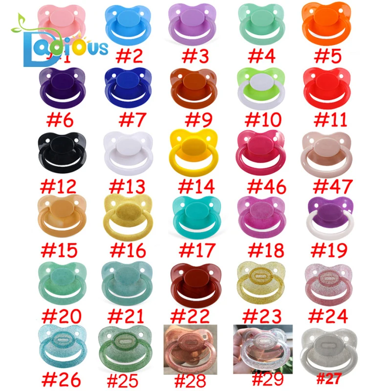 2019 Wholesale Adult Nipple Pacifier Size Dummy ABDL Silicone Pacifier Adult Pacifier