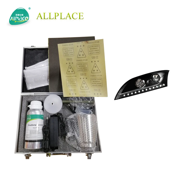 Headlight Polishing Machine with Repair Tools/Headlight Renew Kits