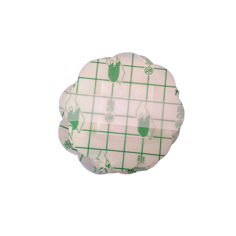 Cute flower shape Transparent Disposable Swimming Protect Infant Navel Plaster Dressing