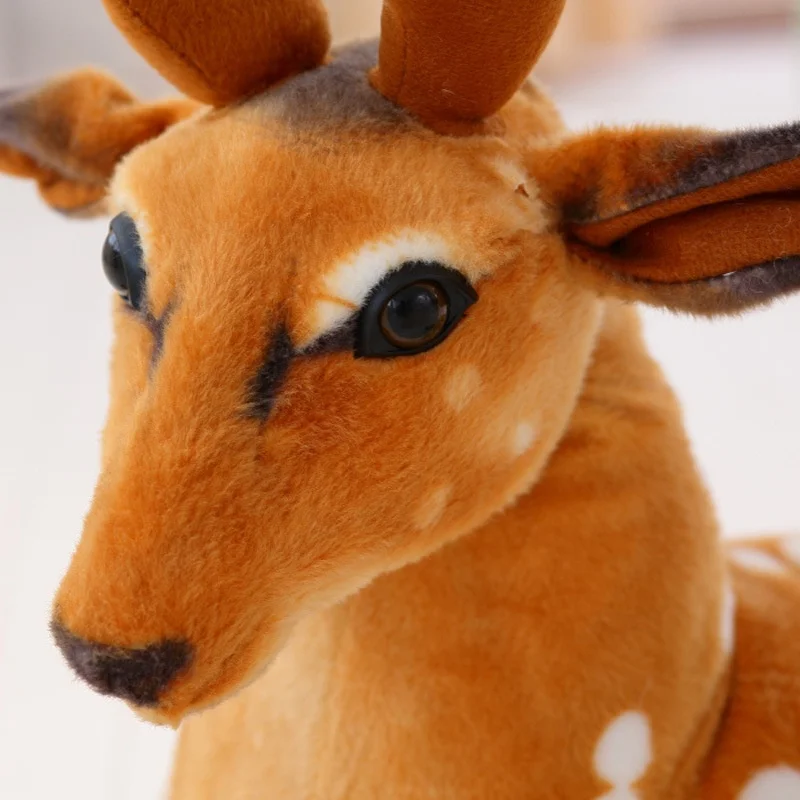 Моделирование Сика олень плюшевые игрушечные лошадки персонализированные украшения дома куклы