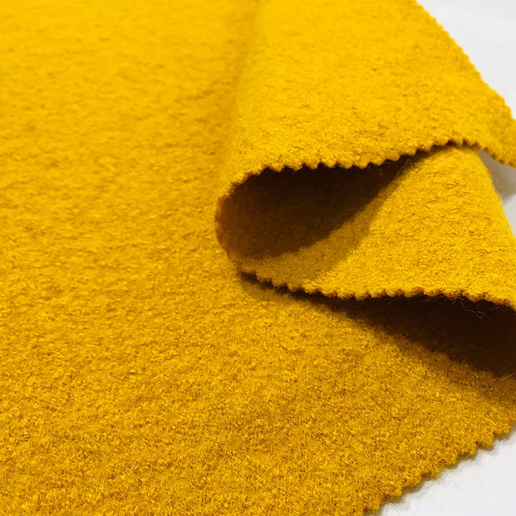
high quality knitted italian boiled blended viscose wool suit fabric for coat 