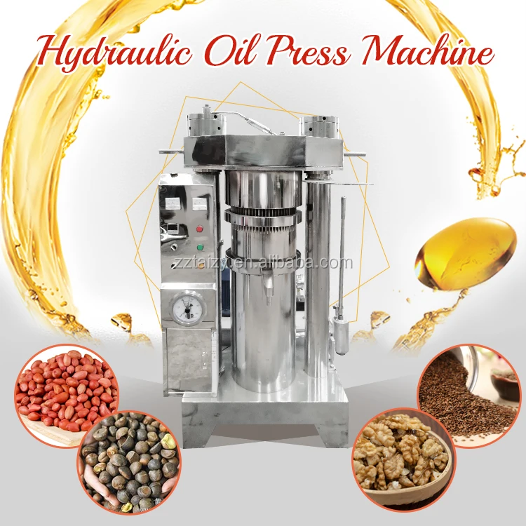 hydraulic peanut coconut oil press machine olive avocado oil pressers
