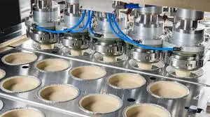 
cheesecake machines processing line 
