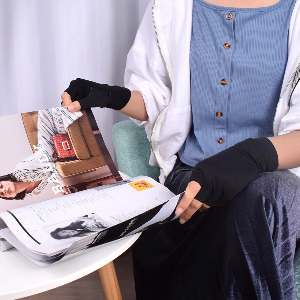 
2019 New Infused Fingerless Compression Copper Gloves for Arthritis Reviews 