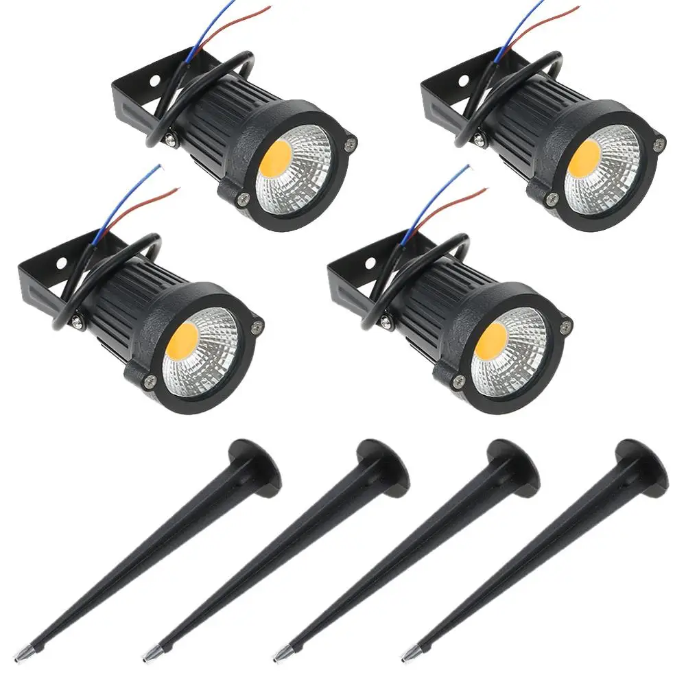  Открытый декоративный светильник ip65 rgb светодио дный LED пейзаж сад свет 12
