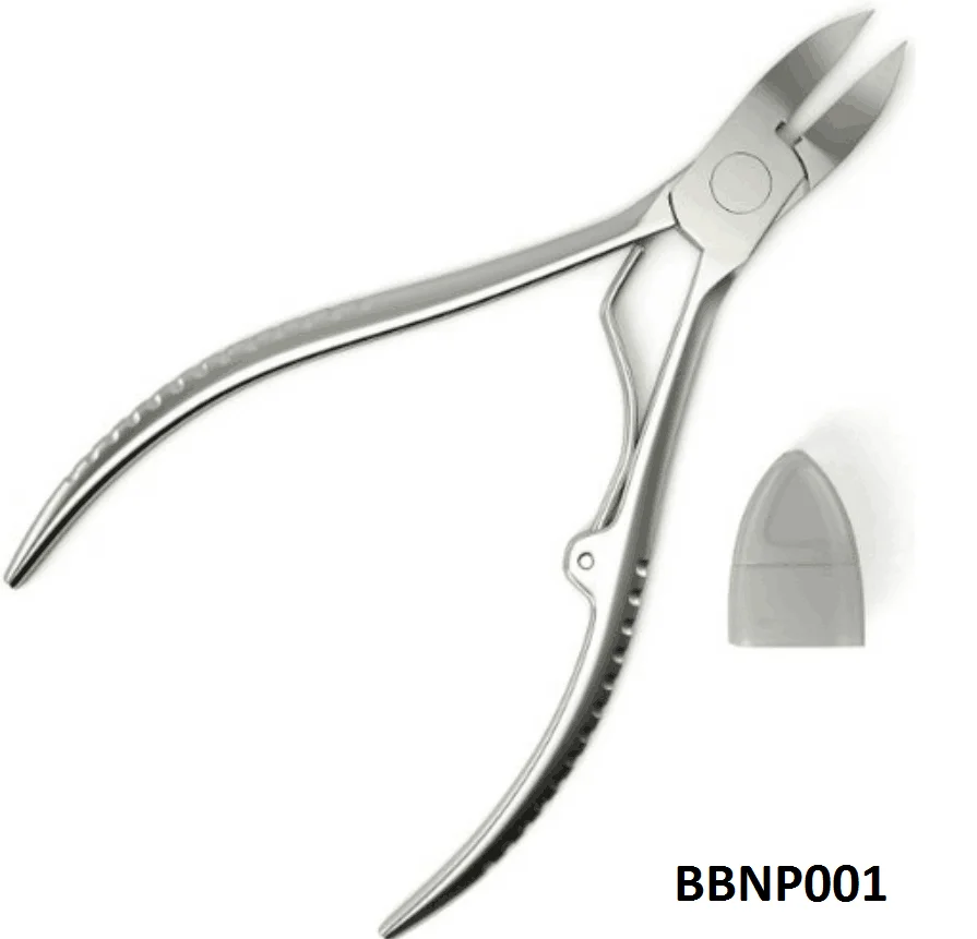 Sliver Surgical Stainless Steel Nail Dead Skin Sharpening Easy Control Thick Pedicure Cutting Nippers