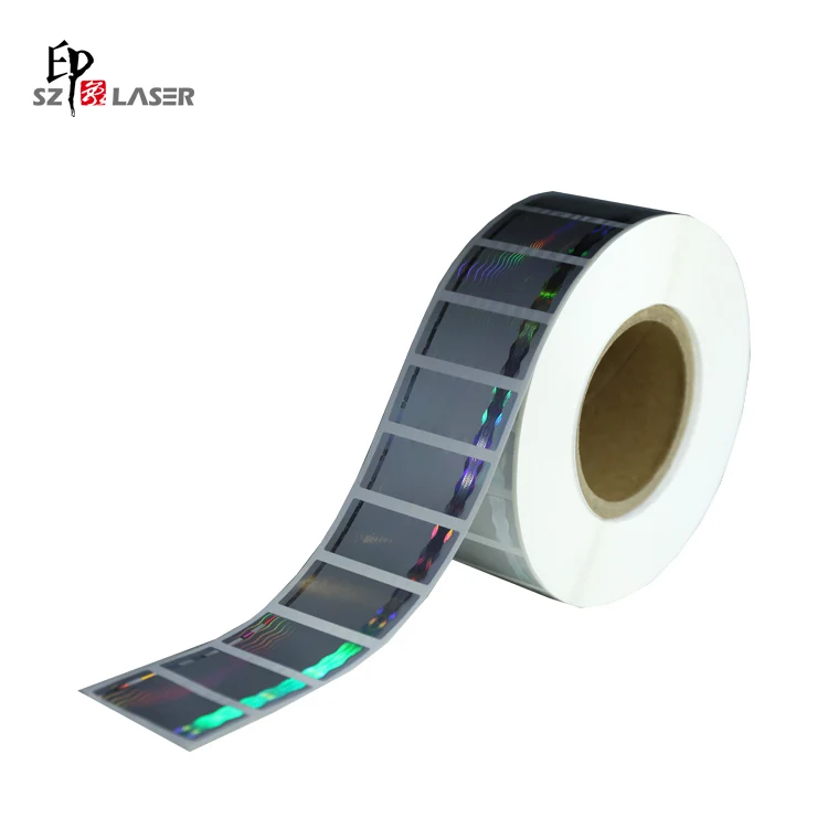 Анти поддельные голографическая штрих qr-код этикетки для бутылки вина