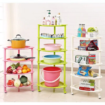 
New arrival high quality plastic storage shelf 