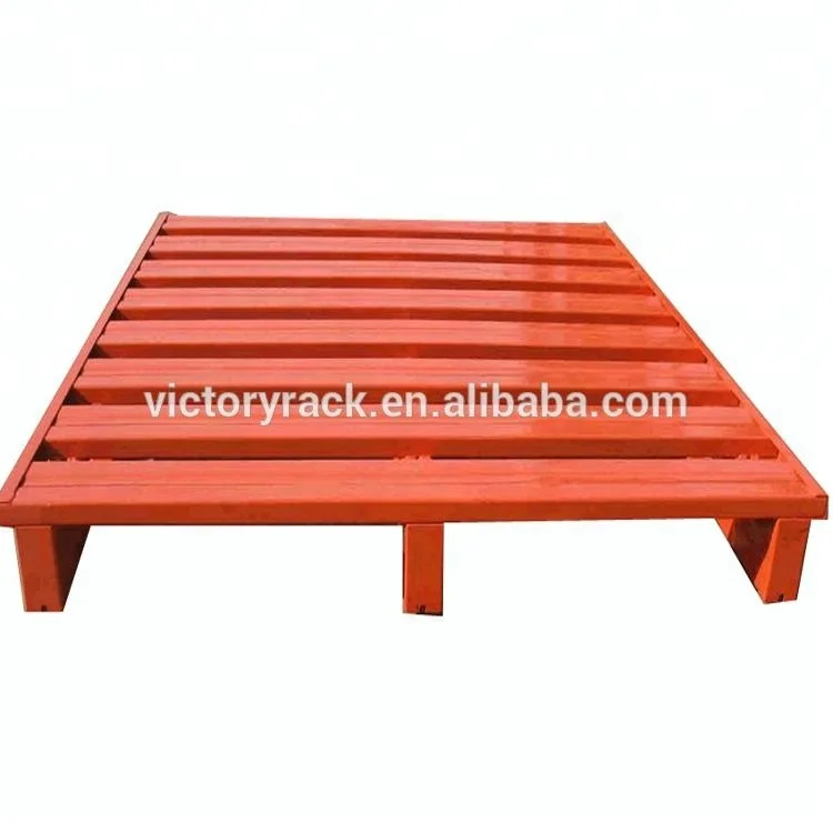 CE / ISO Certified Q235B Cold Roll Steel Heavy Duty Stacking Steel Pallet