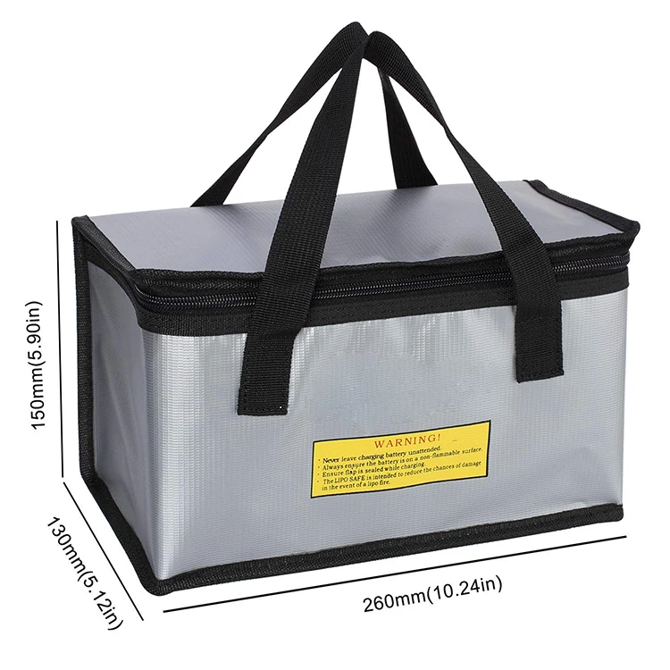 
Lipo Charging Bag Fireproof, Lipo Battery Safe Bag for Storage & Charging Lipos 