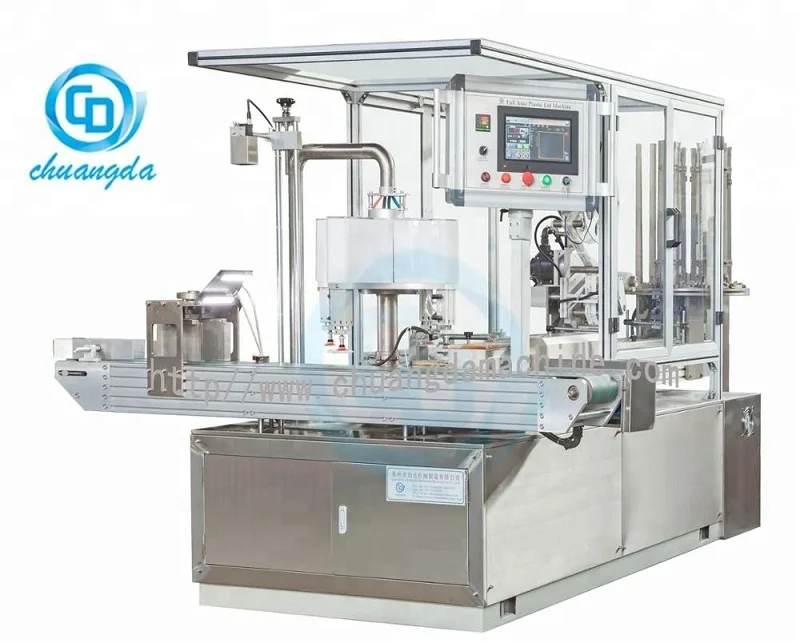 CD-550N щит роторного типа автоматическая машина для производства Пластика Машина по изготовлению крышек для чашек