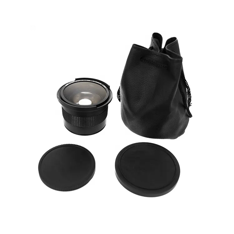 0,35X58 мм 190 градусов Рыбий глаз объектив для камеры