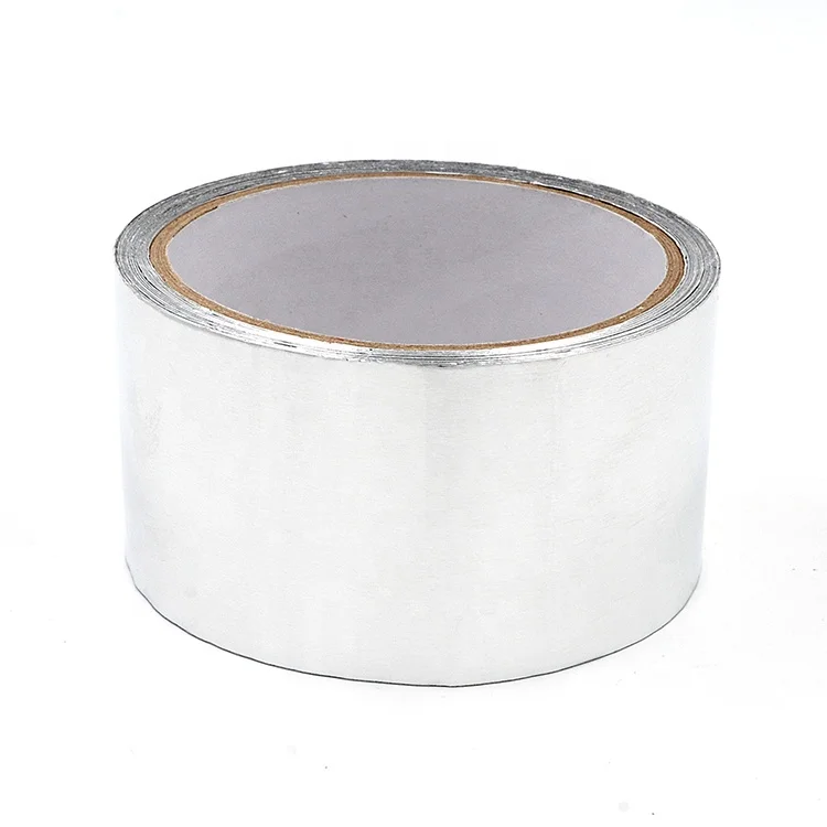 Multifunctional custom solvent based silicone oil release paper film coating self wound aluminum foil reinforced adhesive tape
