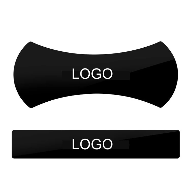 Set of 2 reusable strong stickiness flourish lama nano rubber pad gel pad