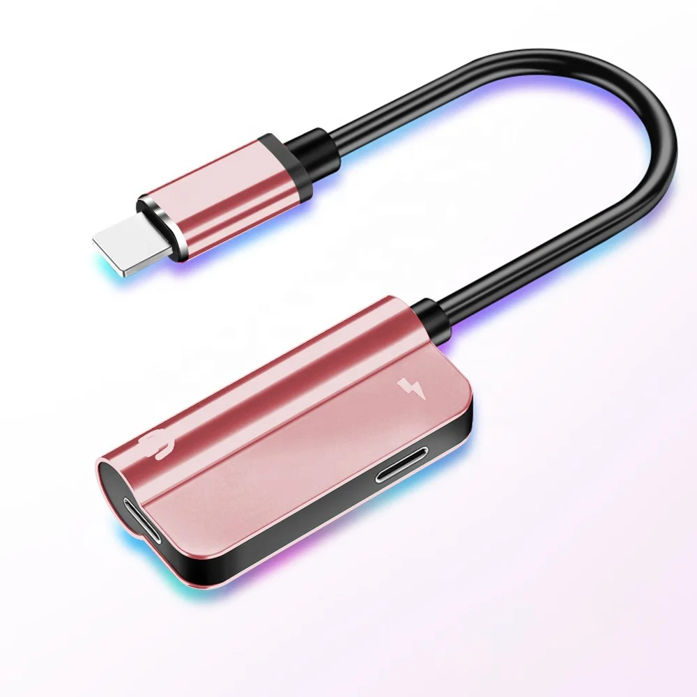 SUNLINE 2019 4 in1 8-pin до 8 pin адаптер для двойной Джек аудио адаптер для зарядки разветвитель кабеля