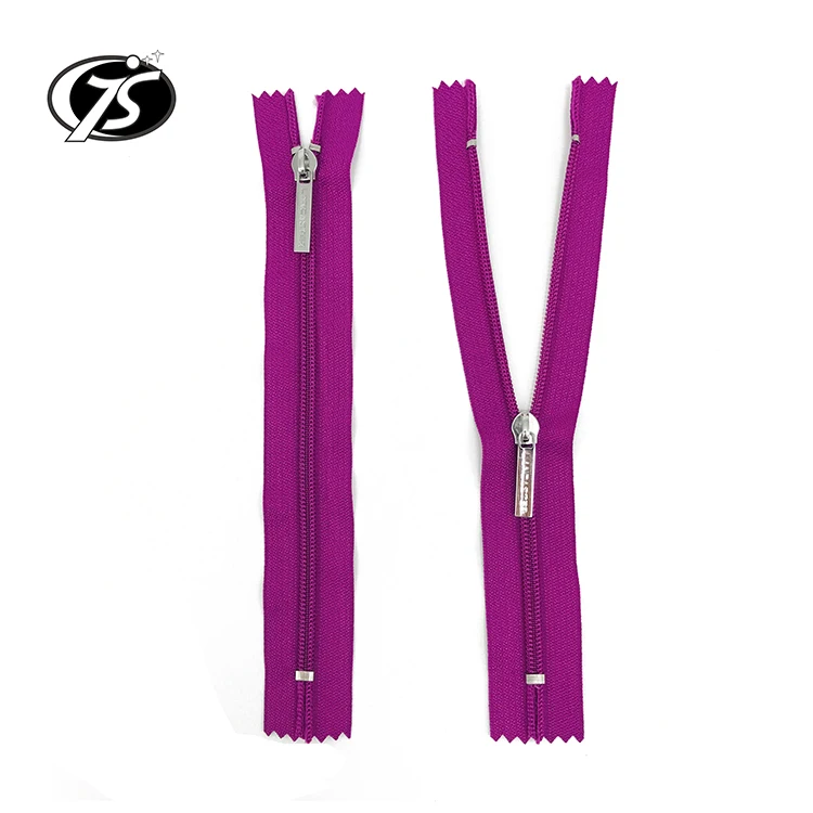 
More than one color Backpack 5 Inch Separating Zipper Wholesale #5 coil zipper Long Chain Nylon Zipper 