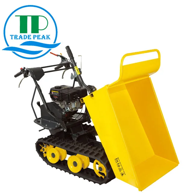Hot Selling 300kgs Tracked Barrow QTP300C Mini Dumper Power Barrow