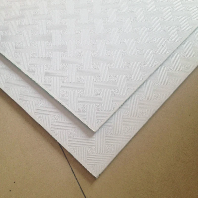 
pop square ceiling design pvc gypsum ceiling tiles 600x600 