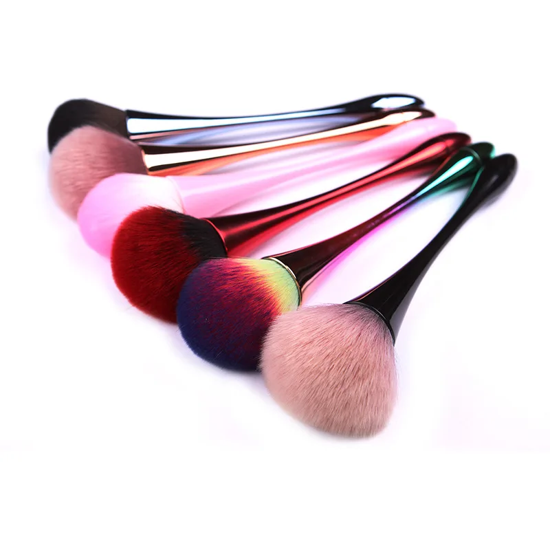 Щетка для удаления пыли от ногтей с длинной ручкой инструменты для маникюра и дизайна ногтей