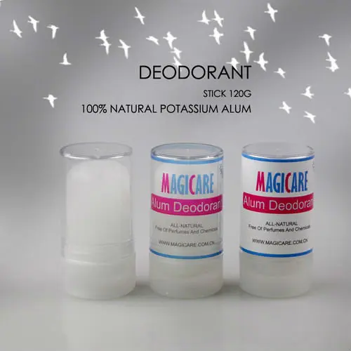 120G Alum Stick Potassium Alum Block Antiperspirant Stone Crystal Deodorant  Natural Mineral Salt Underarm For Man And Woman
