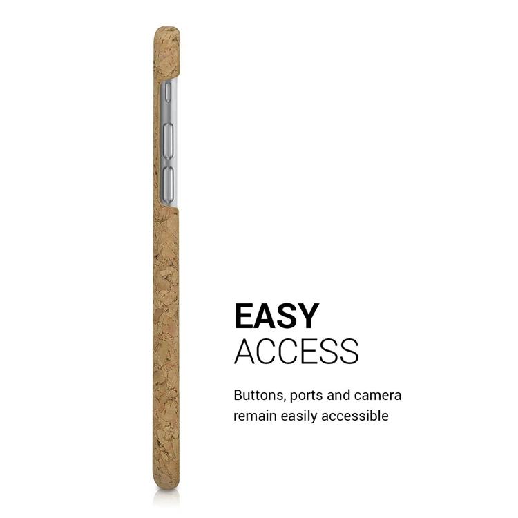 new arrival eco friendly biodegradable natural cork case for iphone 6 6s plus