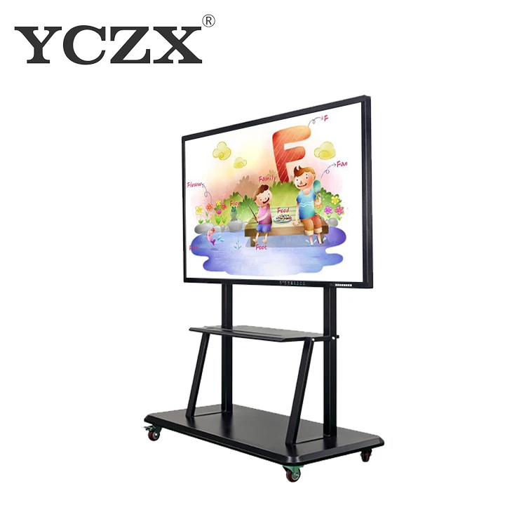 Китай торговли Обеспечение Поставщик Высокое разрешение сенсорный экран 75 дюймов встреча преподавания доски монитор