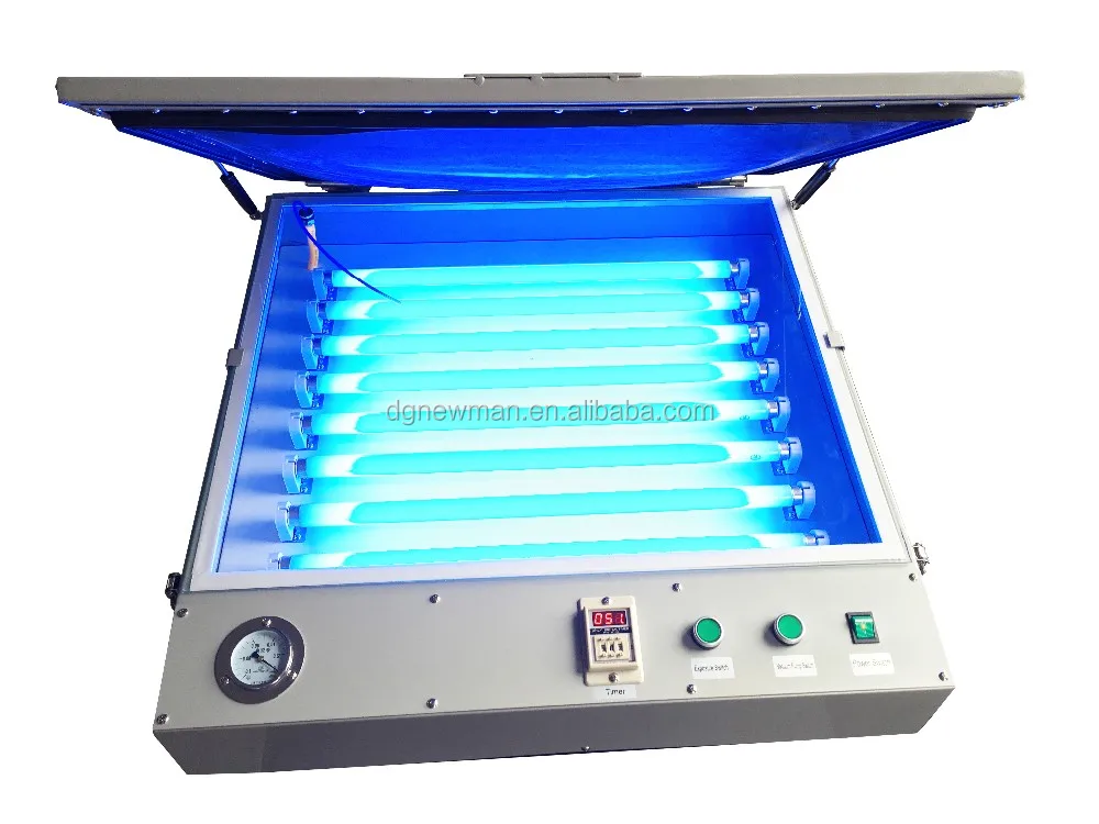 MD-5060 UV light exposurer unit 20wx8pcs vacuum exposure machine for screen frame image burning