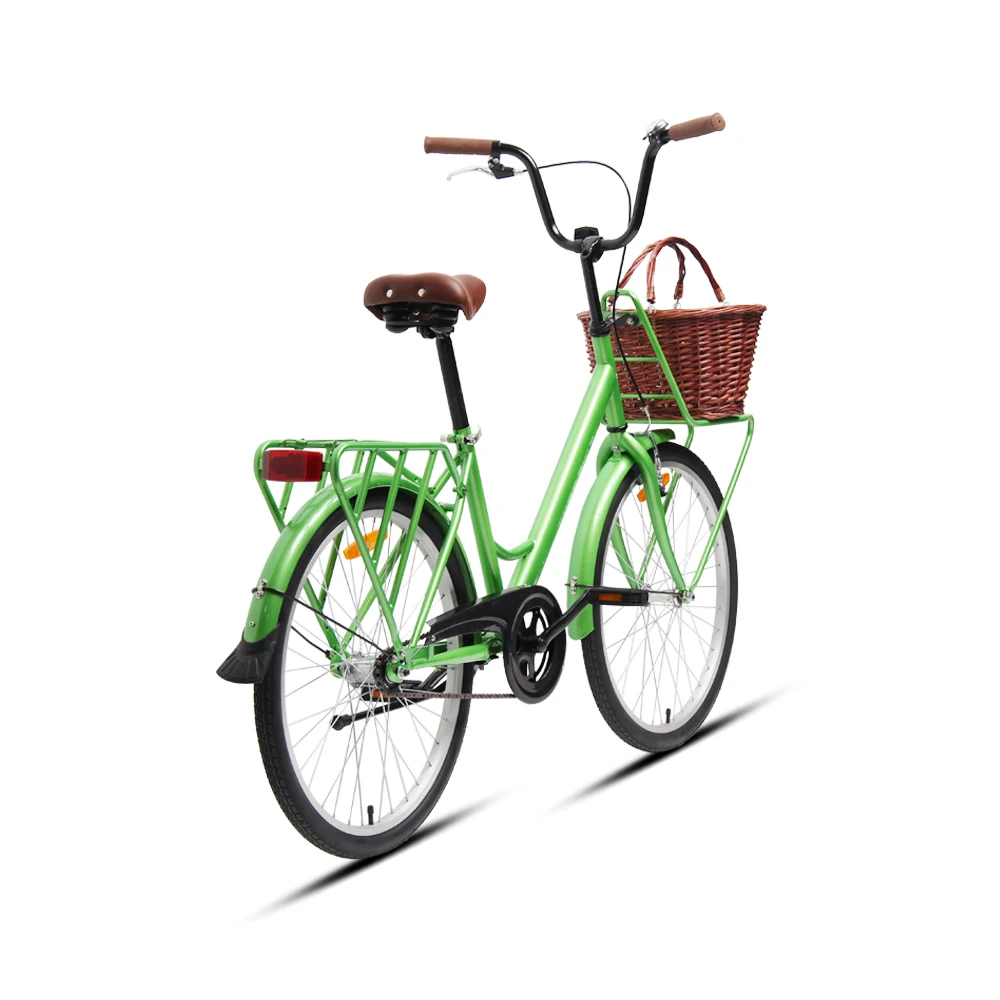 family cargo bike steel touring lady bicycle