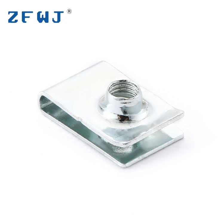 Wholesale fasteners metal nut cilp spring steel u clips