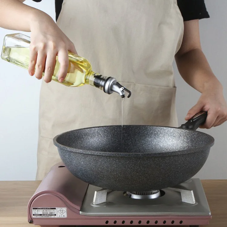 Oil Dispenser Kitchen Storage Bottles & Jars Good Sealing High Borosilicate Glass Multifunction Square Modern Kitchenware CN;HEB