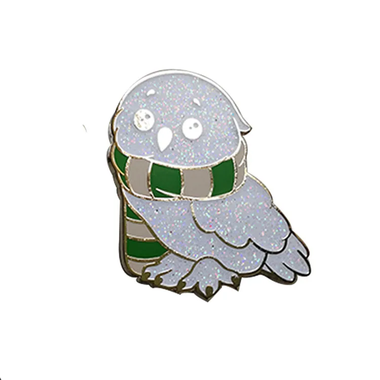 Прекрасный Сова цанговое крепление/безопасности Pin Kunshan эмаль отворот Pin на заказ