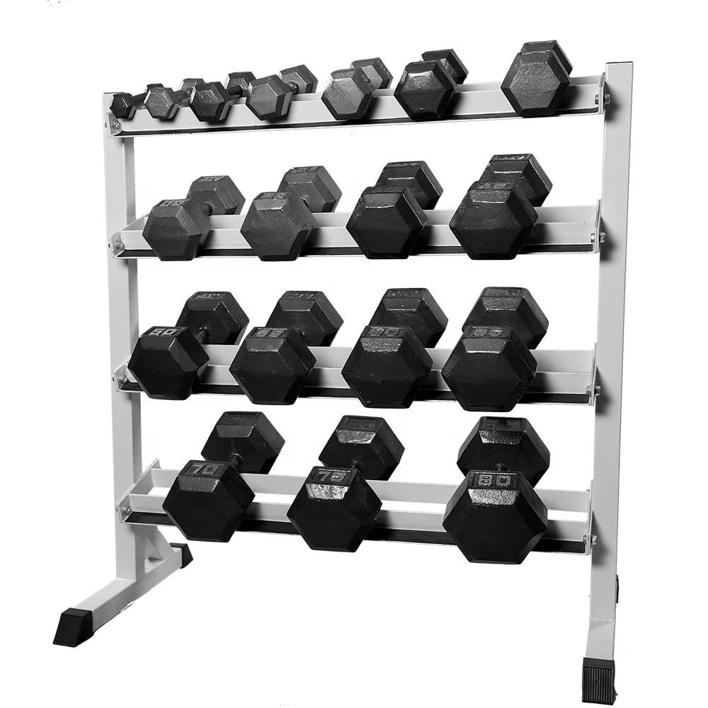 Профессиональная Шестигранная гантеля с резиновым покрытием от 5lb до